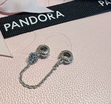 Genuine Pandora Heart Family Tree Safety Chain NEW