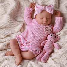 JIZHI Lifelike Reborn Baby Doll 20 Inch, New but open, scruffy box