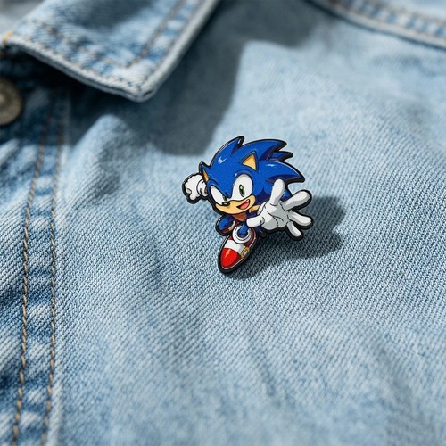Sonic the hedgehog - the, enamel
