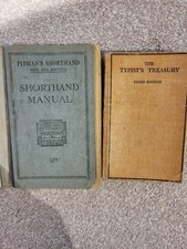 Pitmans Shorthand & Typist's Treasury Books