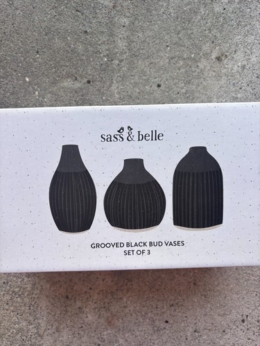 Sass and belle grooved black - belle,