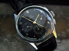 Stunning 1951 Steel Omega Chronograph Gents Vintage Watch