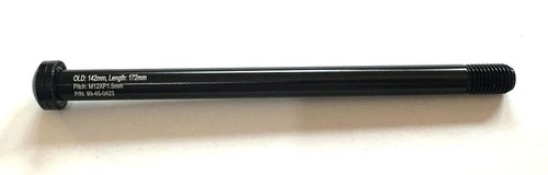 Alloy bike rear thru axle - rear, old