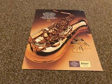 JBF42 ADVERT 11X8 HENRI SELMER PARIS MARK VI & VII SAXOPHONES