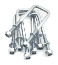M10 Threaded Square Zinc