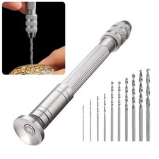 0.8 3.0Mm Mini Hand Drill Woodworking Rotary Tool Manual Twist Drill Bit Repair