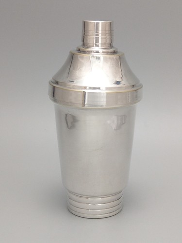 Vintage french cocktail shaker - vintage,