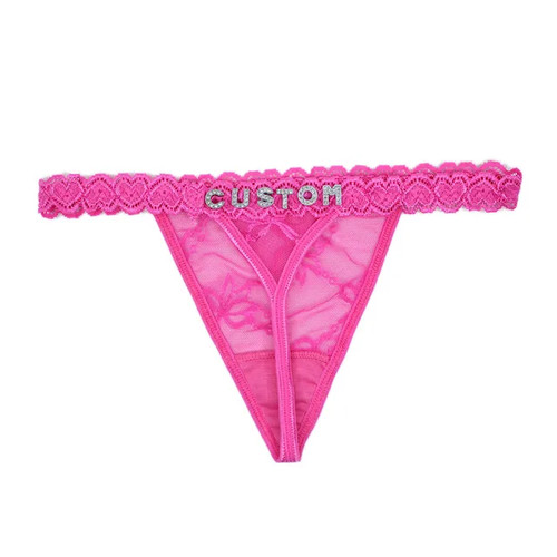 Customized thongs with name - customized,
