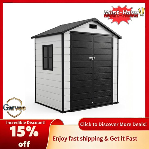 6x4 plastic resin shed - ft,