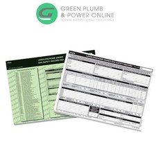 REGIN  Landlord/Home Owner Gas Safety Record Pad Triplicate Gas & LPG