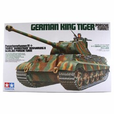 TAMIYA 35169 King Tiger Tank Porsche Turret 1:35 Military Model Kit