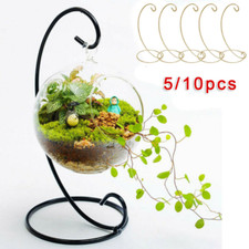 1-10 Wedding Bauble Holder Ornament Hanging Display Stand Hanger Metal L Shape