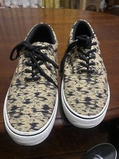 SPERRY HALYARD CVO SNEAKER Men’s Size 13 Tan Camo