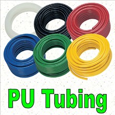 Polyurethane Flexible Metric Tubing Pneumatic Poly Pipe Robotic System Tube UK