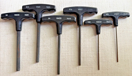 Vintage vaco handle - t, hex