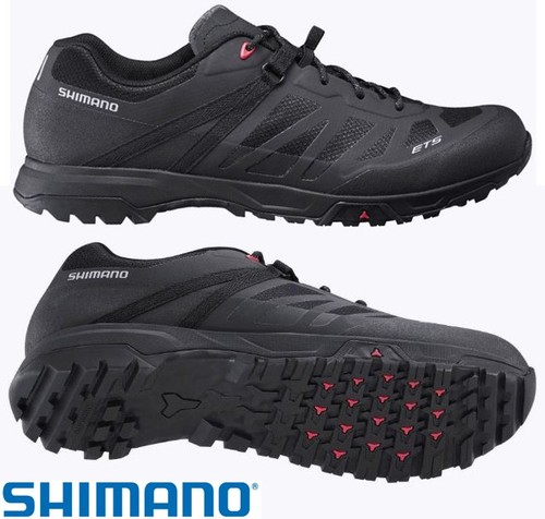 Shimano shoes et500 - flat, pedal