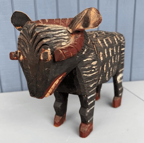 Vintage hand carved wood - vintage,