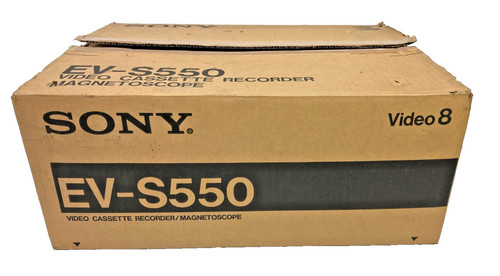 Sony s550 vintage video8 - ev-s550,