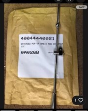 1 x  Extended Chrome Bathroom Basin Push Pull Rod Lever Pop Up Rod X Bath store.