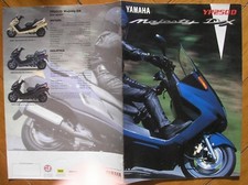 YAMAHA MAJESTY DX DELUXE YP250D DATASHEET SALES BROCHURE BROCHURE ITALY