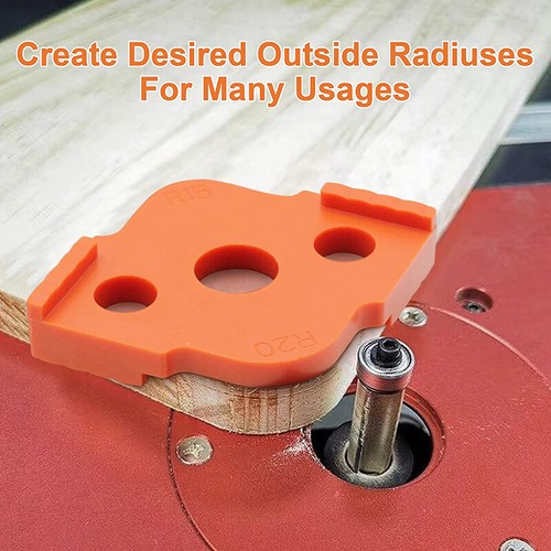 4pcs 8size radius jig router - radius,