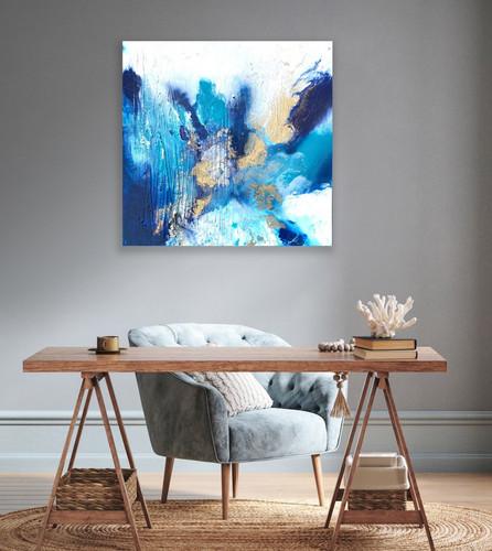 Contemporary abstract acrylic - contemporary,