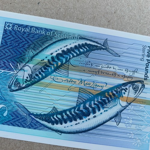 Scotland pounds banknote - 5,