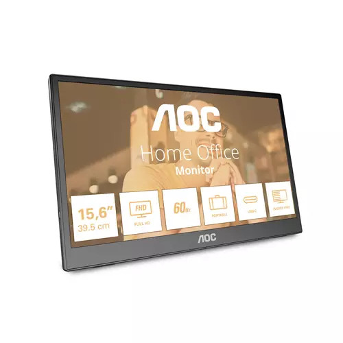 Aoc monitor full hd - 15.6",
