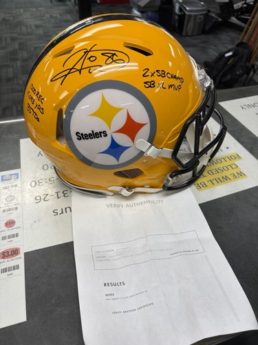 Hines ward signed steelers - ward,