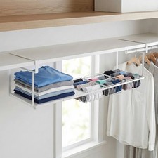 Wardrobe Shelf Storage Rack