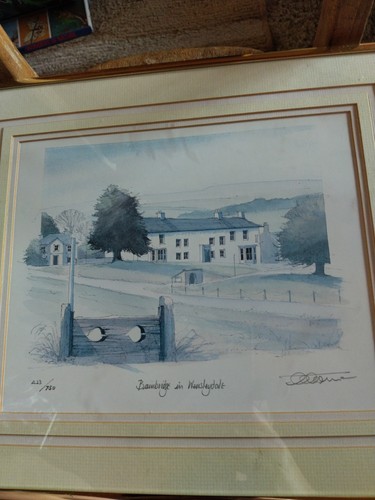 Original watercolour print - watercolour,
