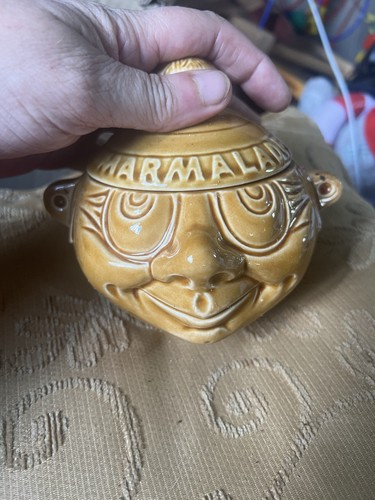 Vintage marmalade pot - vintage,