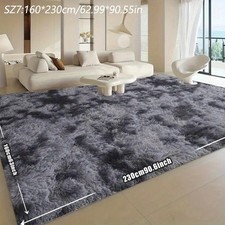 Large 200X300CM Fluffy Rugs Shaggy Rug Living Room Bedroom Soft Carpet Floor Mat
