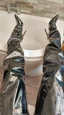 Sexy UK8 PLT shiny black PVC