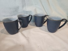 Denby, Blue Jetty Coffee Mugs