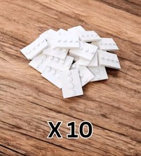 LEGO *NEW* 10x White Minifigure Display Base Stand 3x4 Modified Tile 88646
