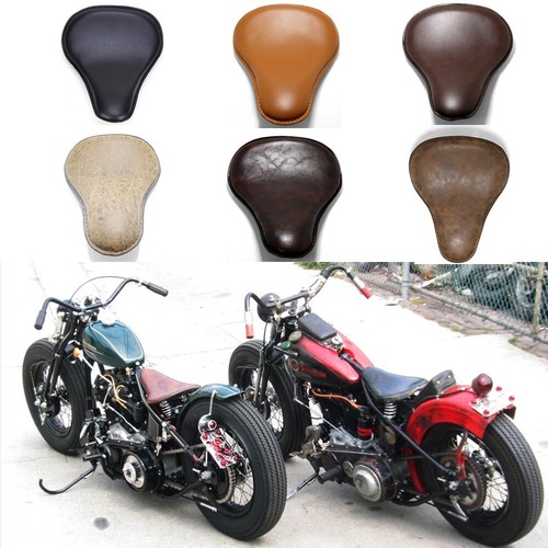 Soft leather motorcycle spring - leather,