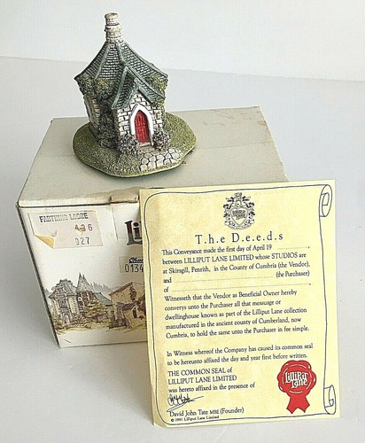 Lilliput lane farthing lodge - farthing,