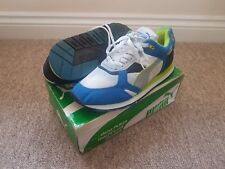 PUMA Satellite Retro Vintage Rare Trainers Trinomic Running 1990 Deadstock DS