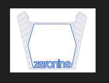 Zeronine Bmx Number Plate Old
