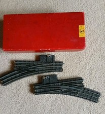 Trix Twin Boxed 2 Manual Points for 3 Rail Track.