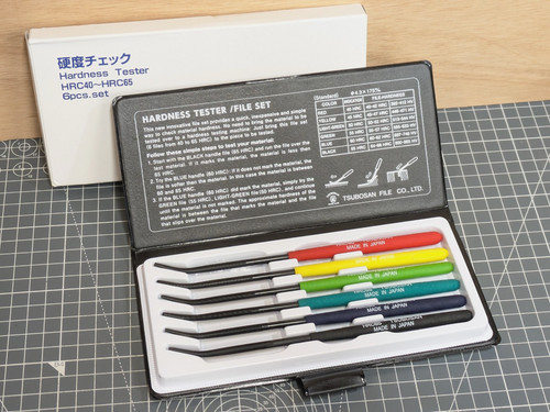 Tsubosan hardness test file - test,