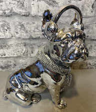 Large French Bulldog Silver