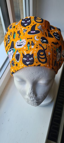 Elasticated theatre scrub hats - scrub,