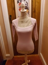Unusual Pale Pink Sweater  By