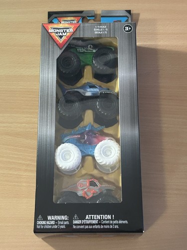 Monster jam scale 4 pack - scale,