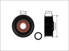 V-RIBBED GUIDE PULLEY 80-40
