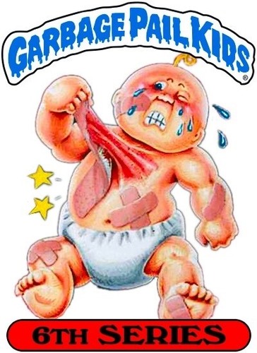 Garbage pail kids - garbage,