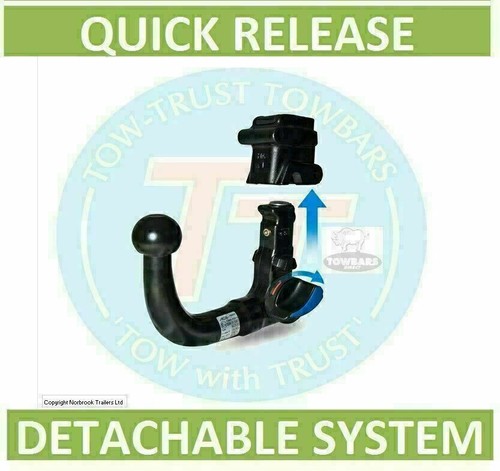 Detachable towbar for - detachable,