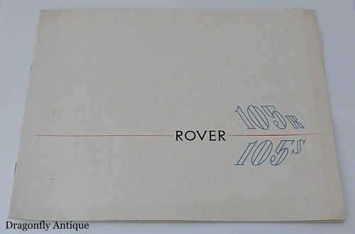 1956 rover car - 105r, 105s